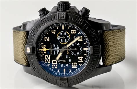 breitling avenger hurricane military limited edition|breitling avenger hurricane 50mm black.